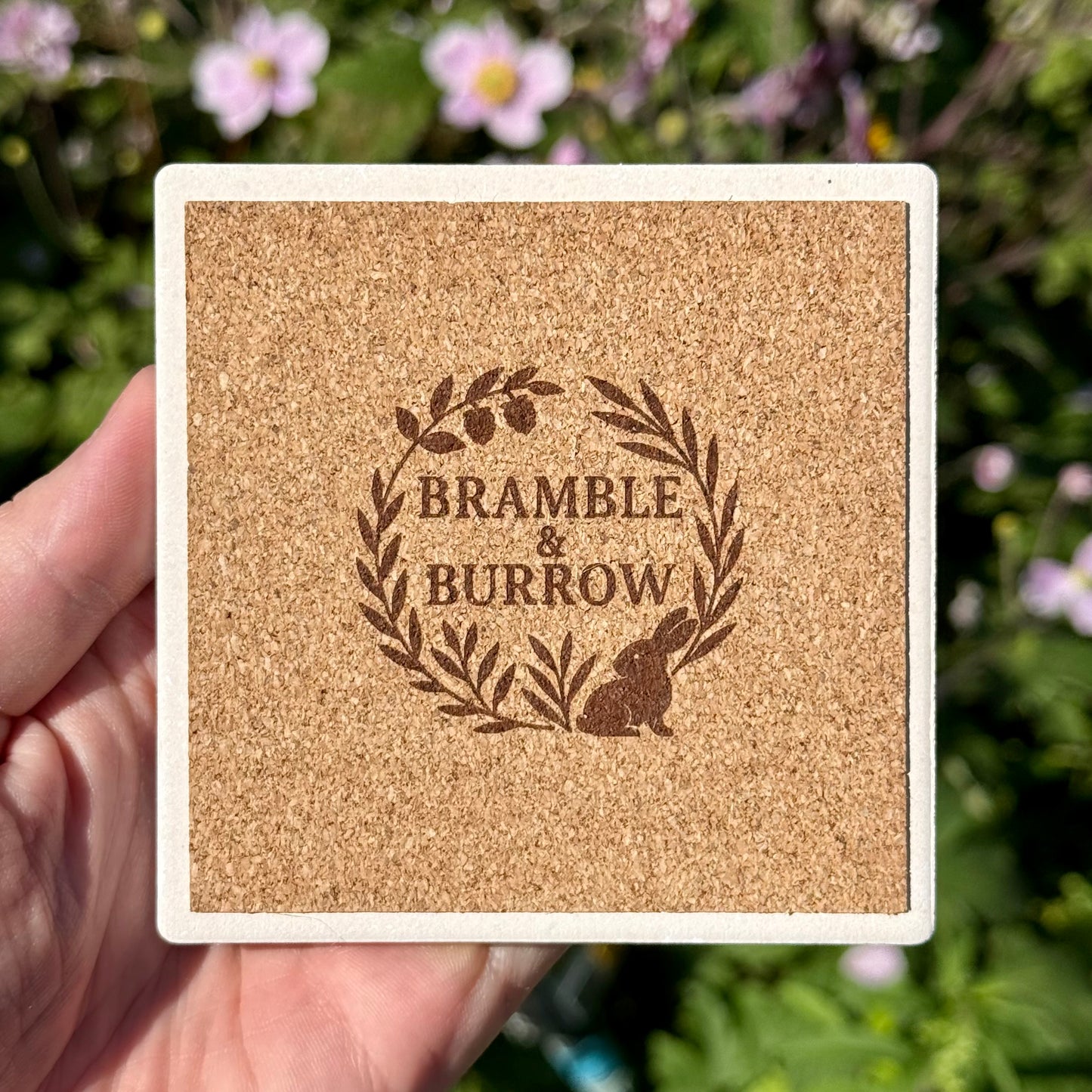 The Winter Stag - Ceramic Coaster