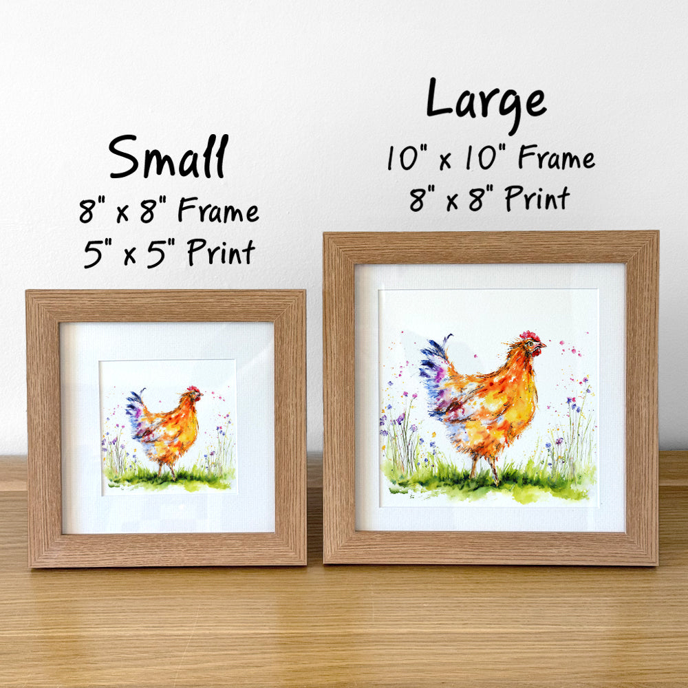 The Hen - Framed Print