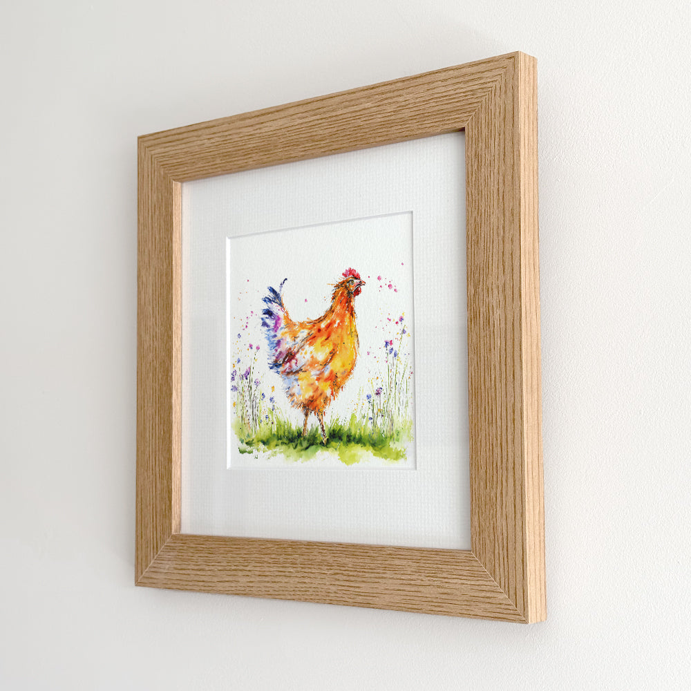 The Hen - Framed Print