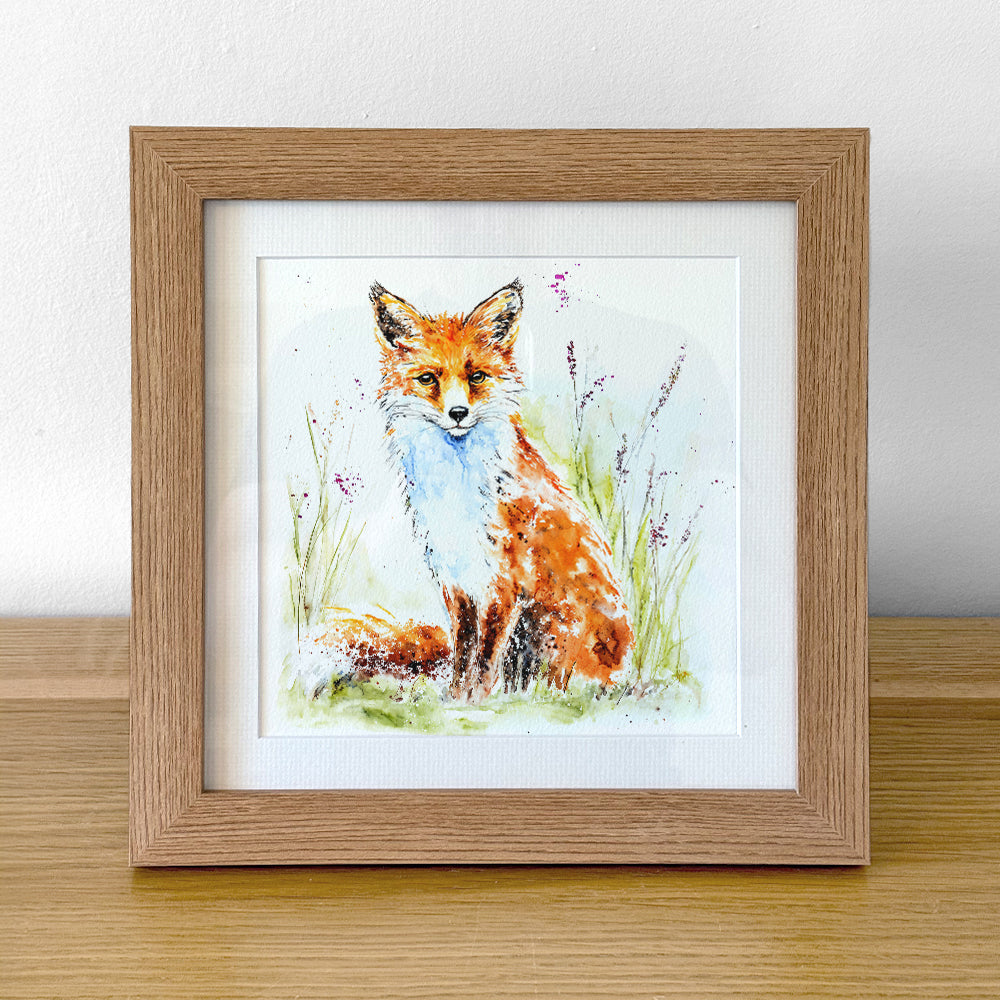 The Fox - Framed Print