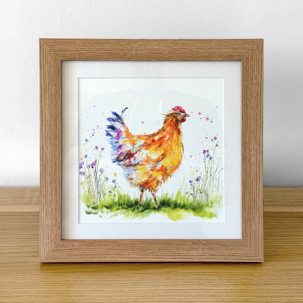 The Hen - Framed Print