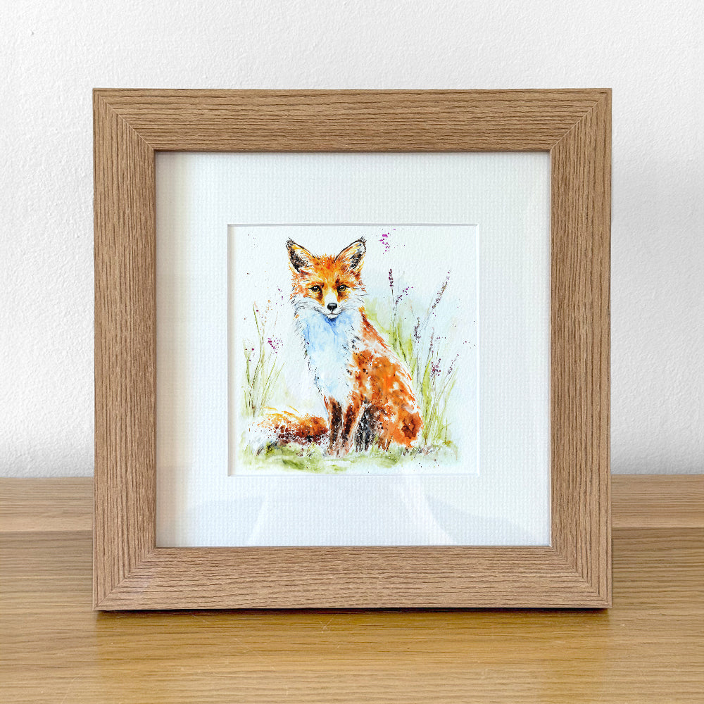 The Fox - Framed Print