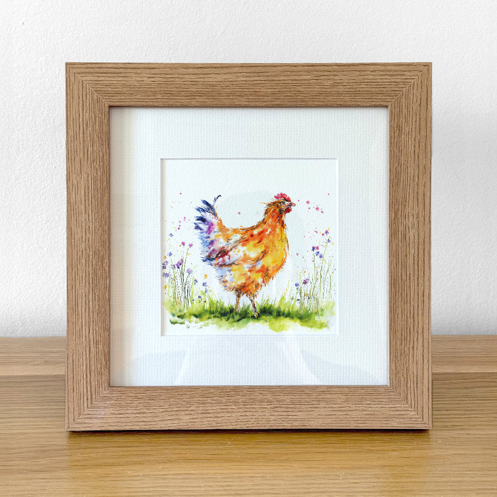 The Hen - Framed Print