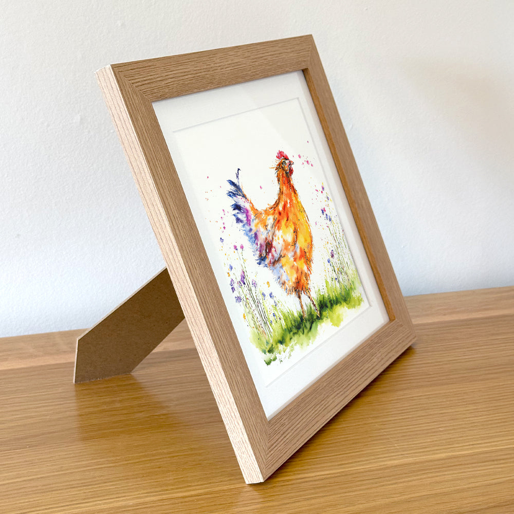 The Hen - Framed Print