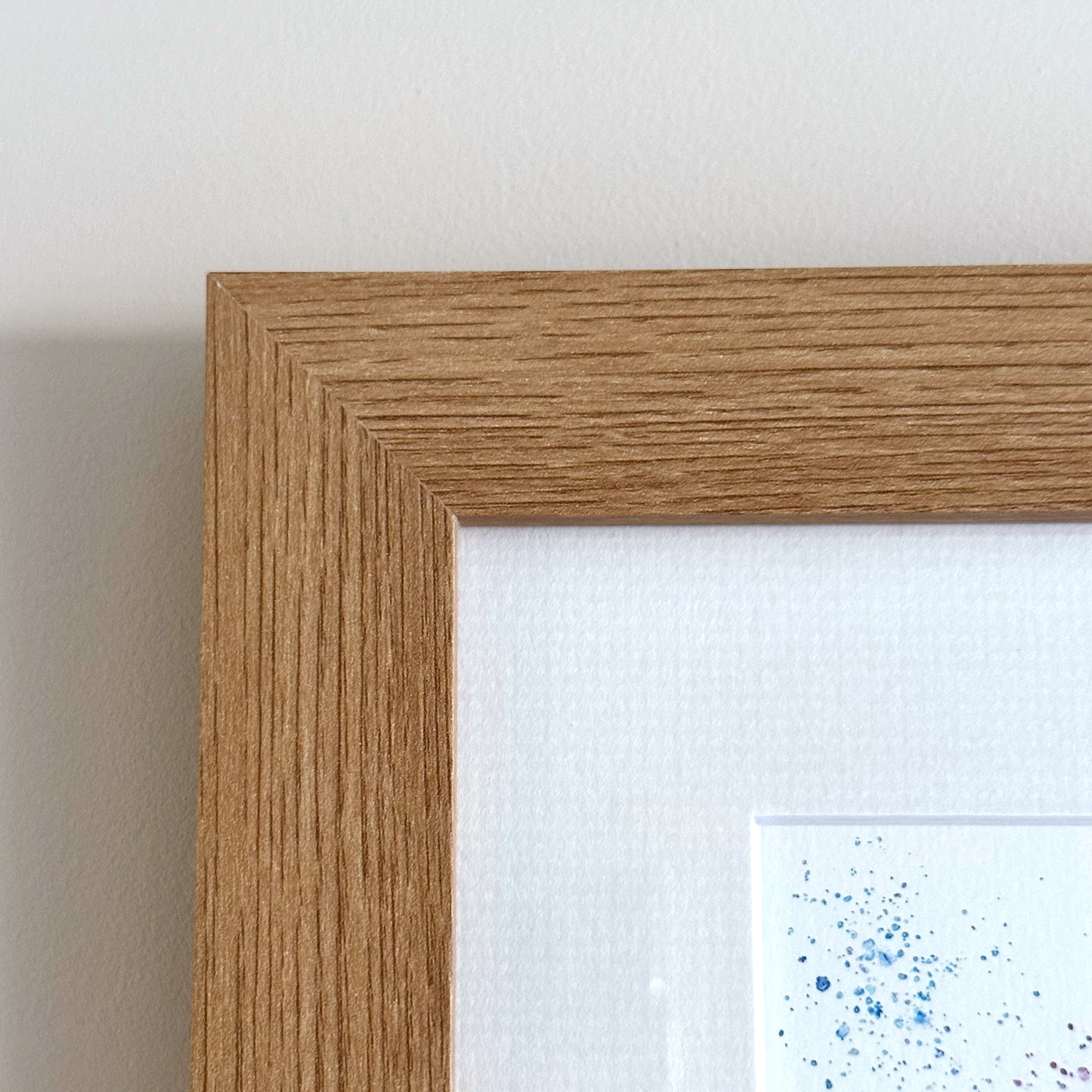 The Winter Stag - Framed Print