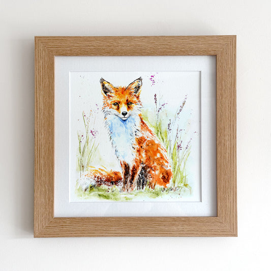 The Fox - Framed Print